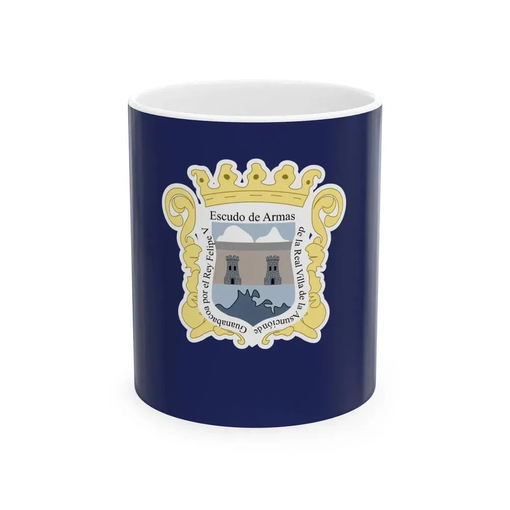 Bandera de Guanabacoa Cuba (Cuba) White Coffee Mug 11oz - Go Mug Yourself