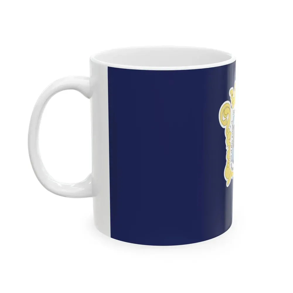 Bandera de Guanabacoa Cuba (Cuba) White Coffee Mug - Go Mug Yourself