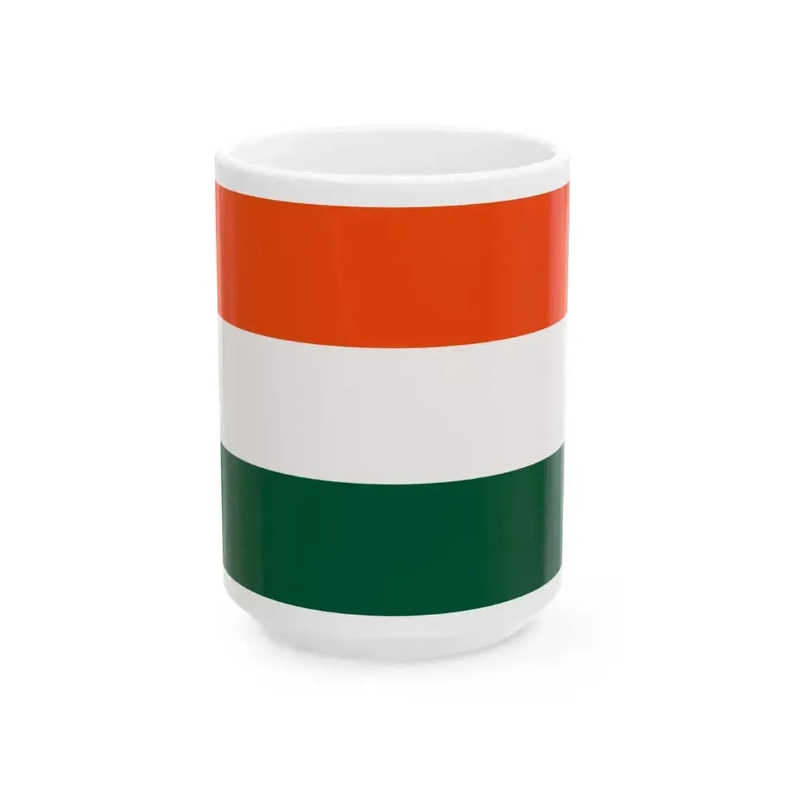 Bandera de Guatuso Costa Rica (Costa Rica) White Coffee Mug 15oz - Go Mug Yourself
