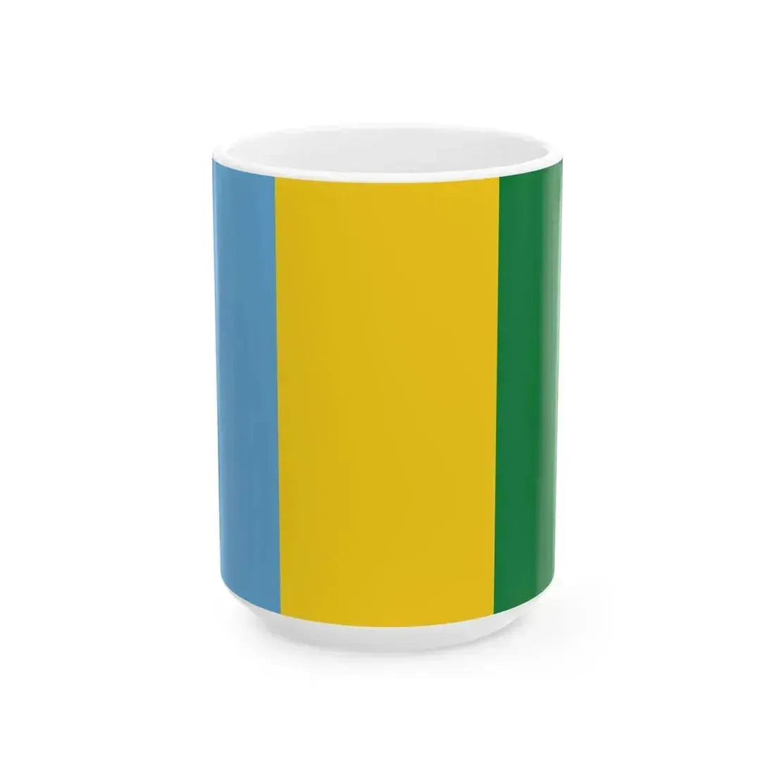 Bandera de Isabela (Ecuador) White Coffee Mug 15oz - Go Mug Yourself