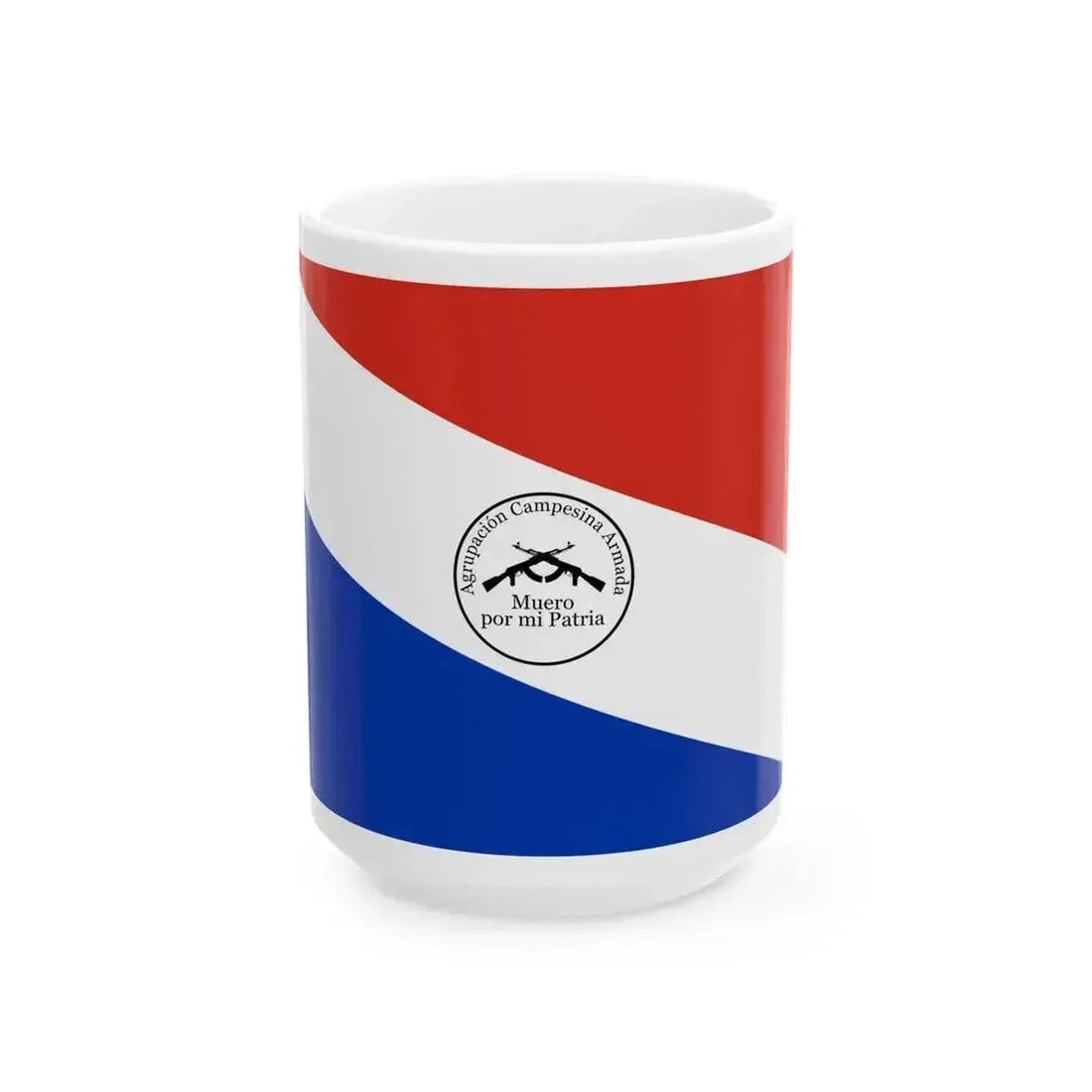 Bandera de la ACA (Paraguay) White Coffee Mug 15oz - Go Mug Yourself