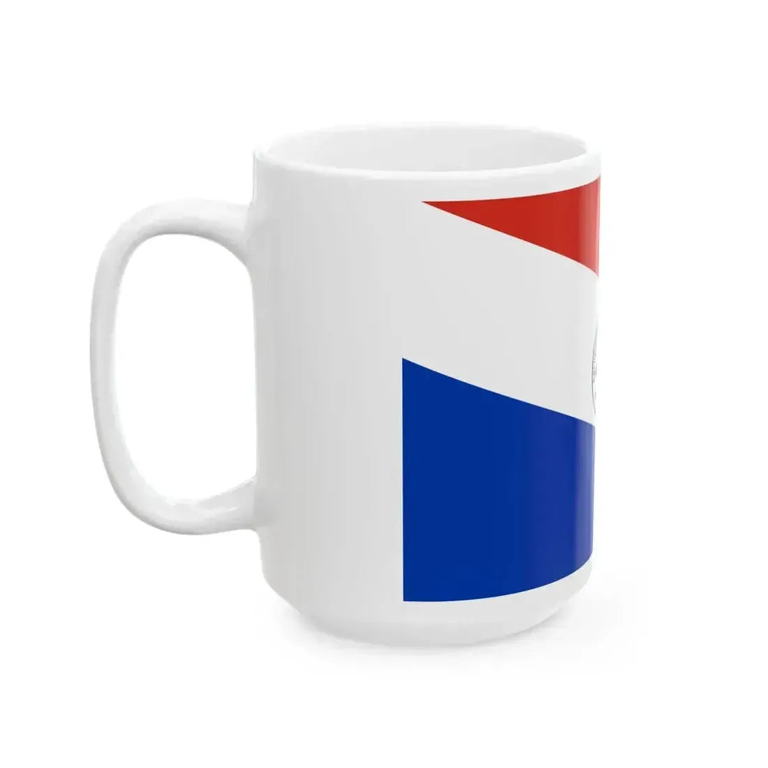 Bandera de la ACA (Paraguay) White Coffee Mug - Go Mug Yourself