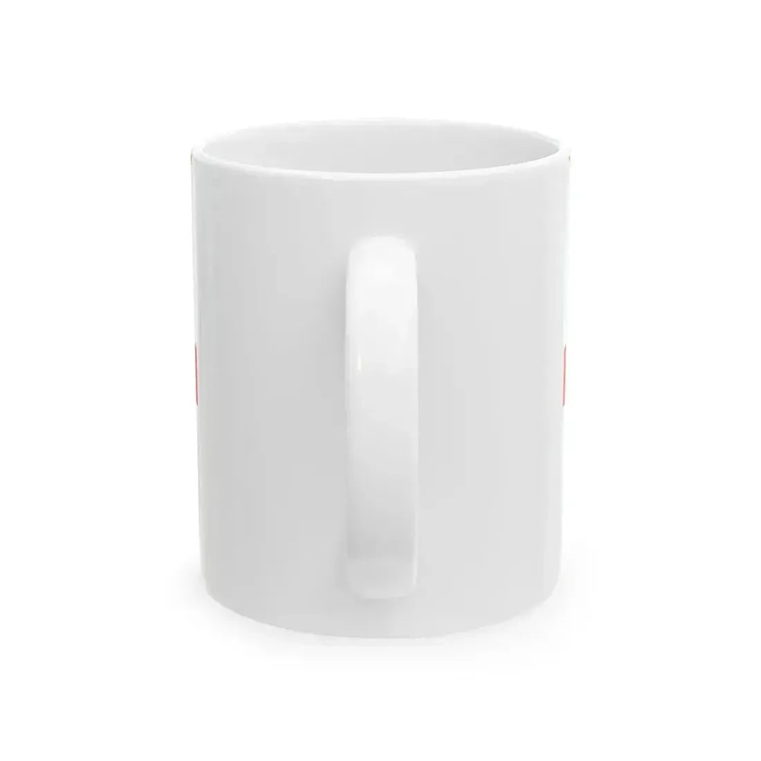 Bandera de la Cerdanya (France) White Coffee Mug - Go Mug Yourself