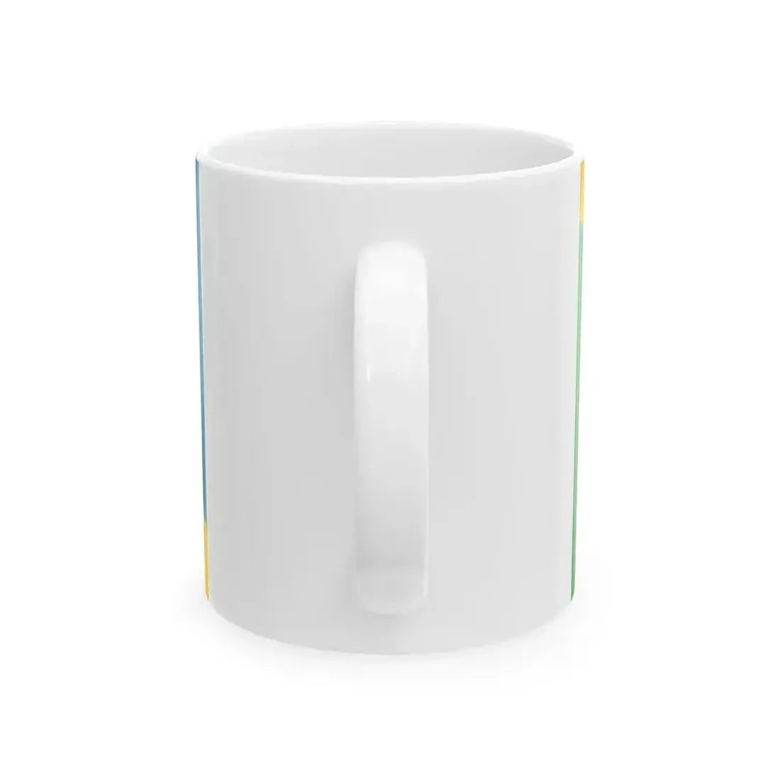 Bandera de la Ciudad de San Luis Argentina (Argentina) White Coffee Mug - Go Mug Yourself