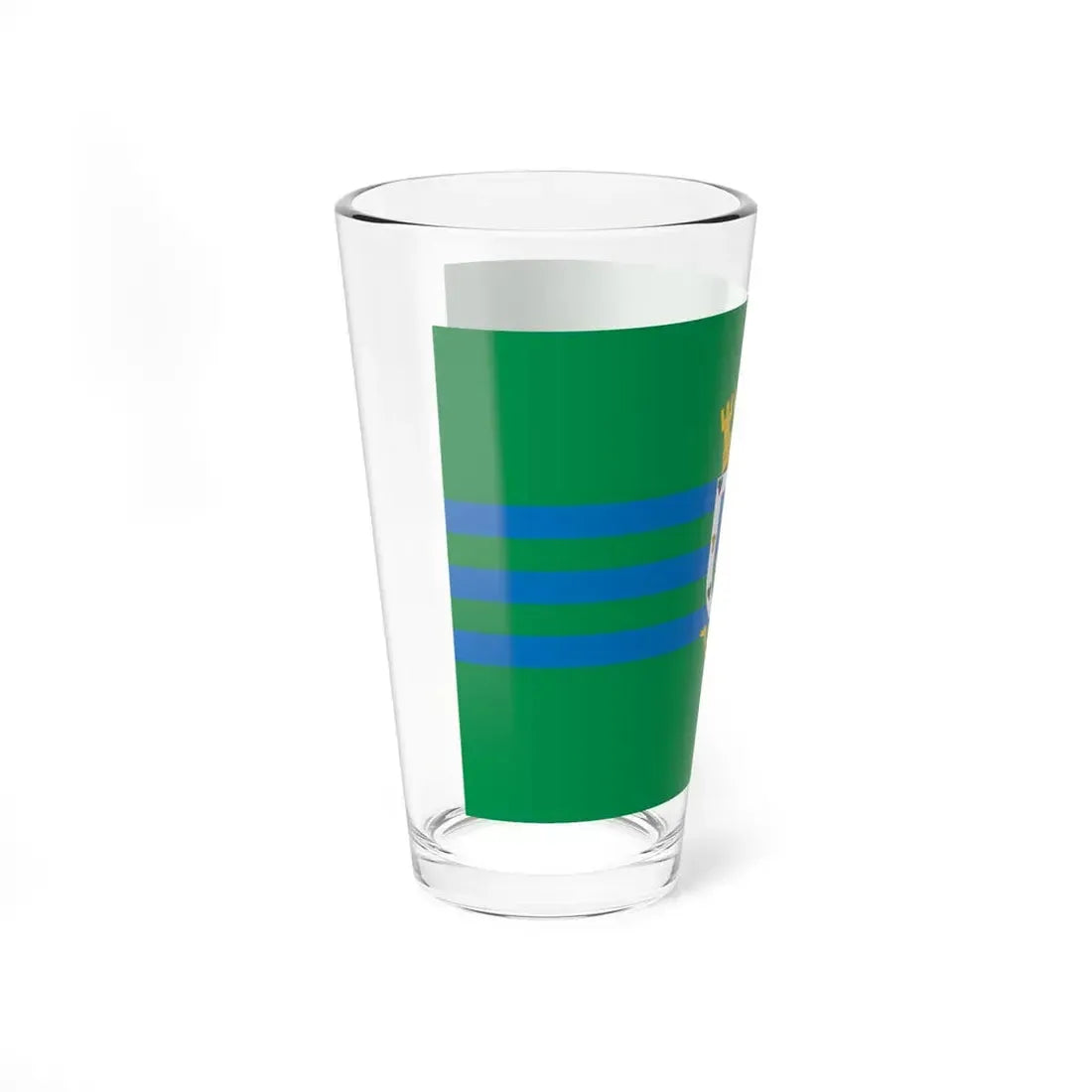 Bandera de La Florida Chile (Chile) Pint Glass 16oz - Go Mug Yourself