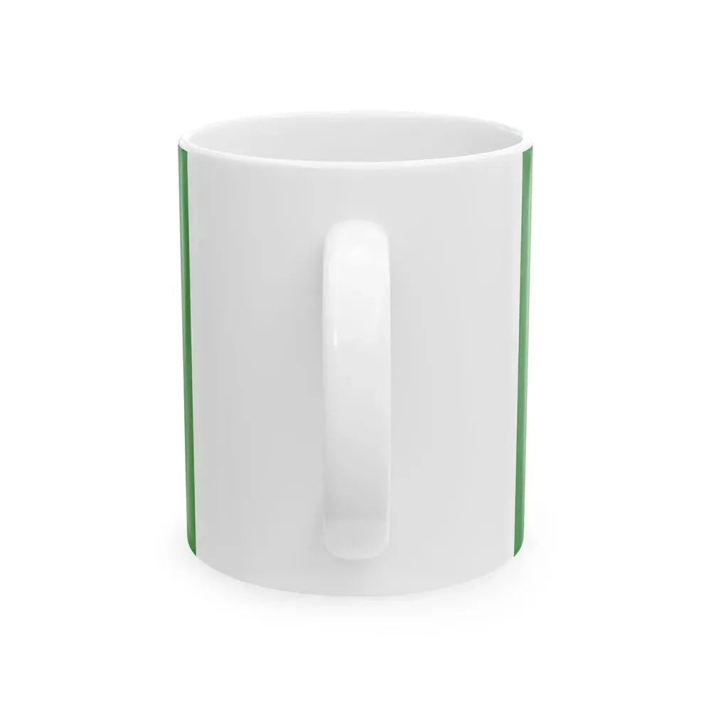 Bandera de la Gendarmeria Argentina (Argentina) White Coffee Mug - Go Mug Yourself