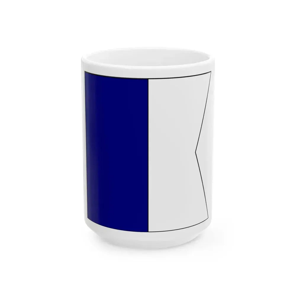 Bandera de La Habana 1845 (Cuba) White Coffee Mug 15oz - Go Mug Yourself