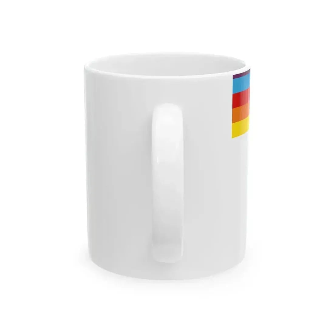 Bandera de La Libertad Peru (Peru) White Coffee Mug - Go Mug Yourself