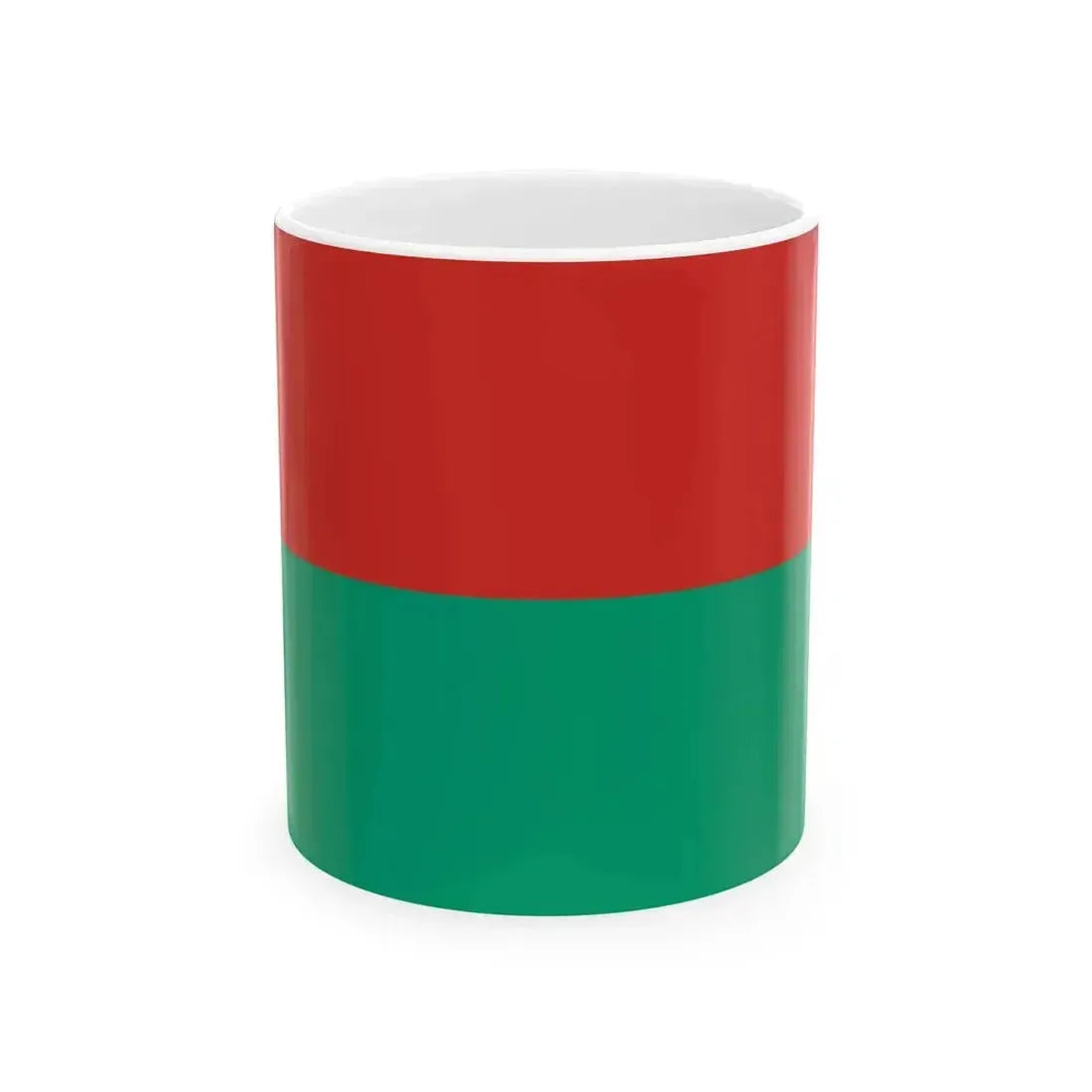 Bandera de La Paz (Bolivia) White Coffee Mug 11oz - Go Mug Yourself