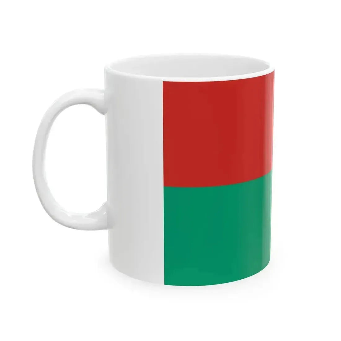 Bandera de La Paz (Bolivia) White Coffee Mug - Go Mug Yourself