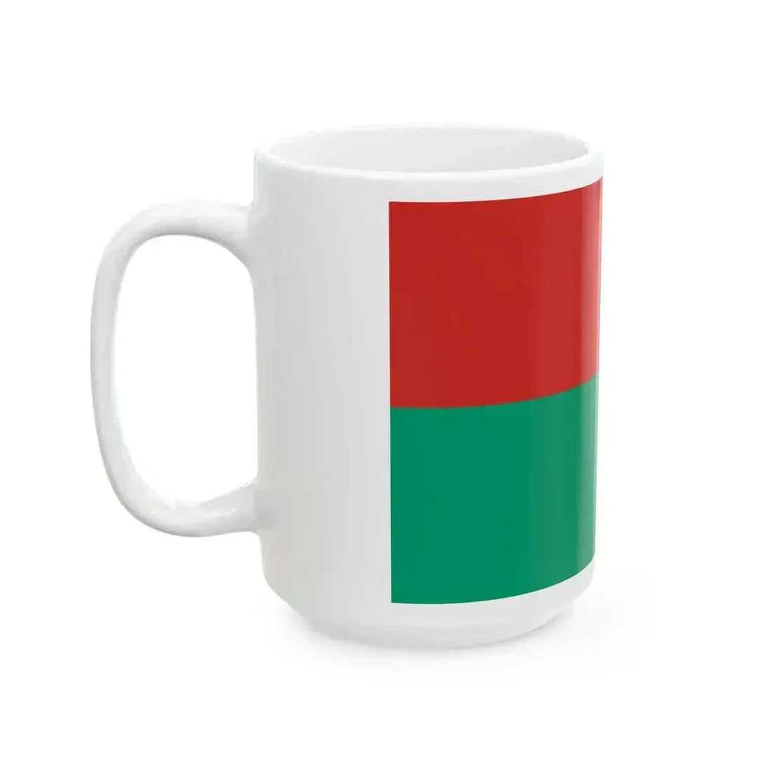 Bandera de La Paz (Bolivia) White Coffee Mug - Go Mug Yourself