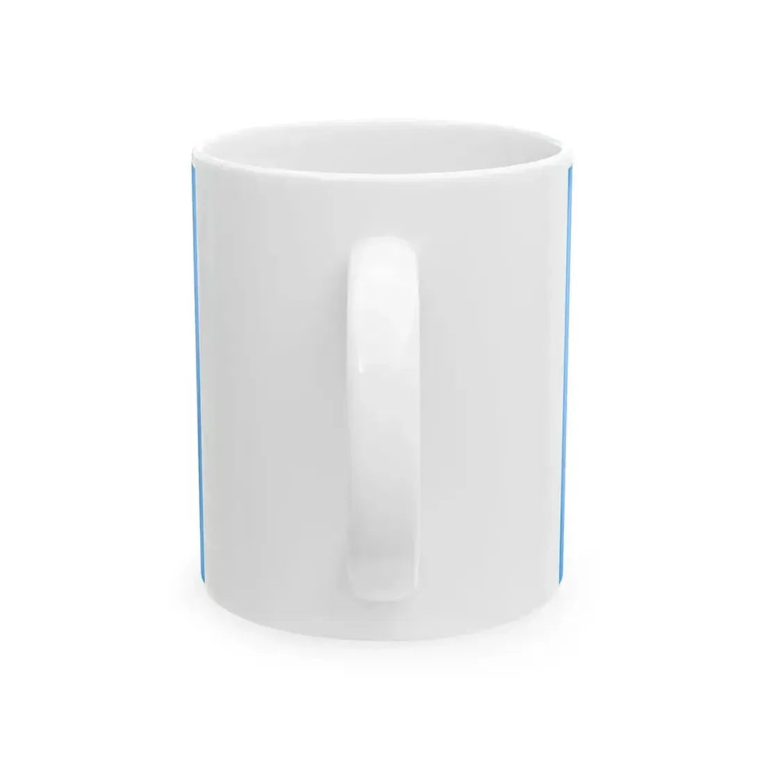 Bandera de La Plata (Argentina) White Coffee Mug - Go Mug Yourself