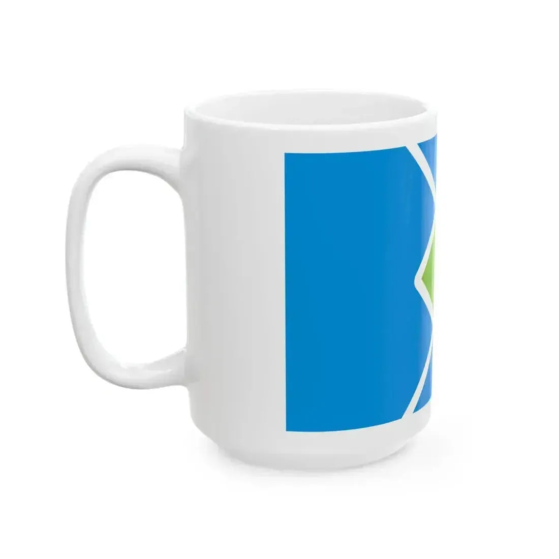 Bandera de La Plata (Argentina) White Coffee Mug - Go Mug Yourself