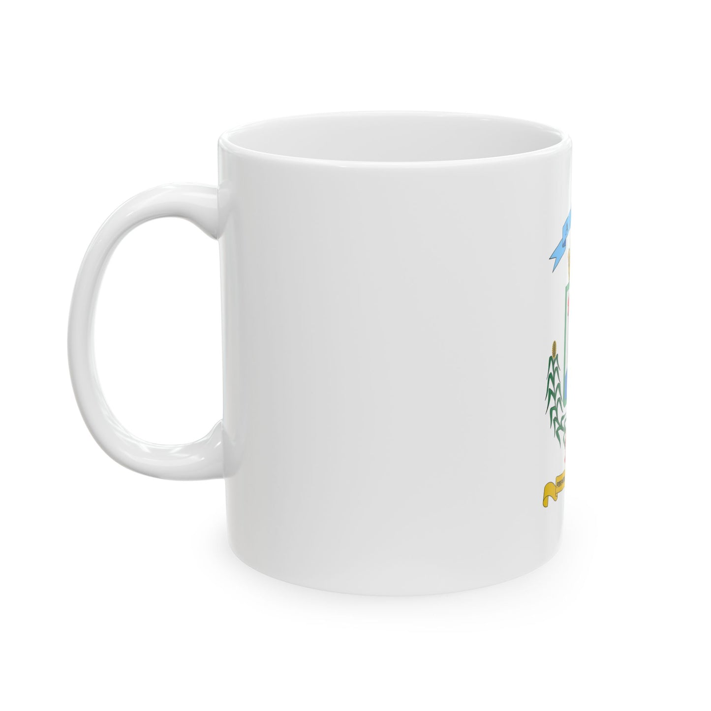 Bandera de la Provincia de Alajuela (Costa Rica) White Coffee Mug-Go Mug Yourself