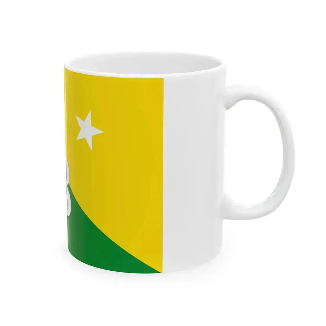 Bandera de la Provincia de Bocas del Toro (Panama) White Coffee Mug - Go Mug Yourself