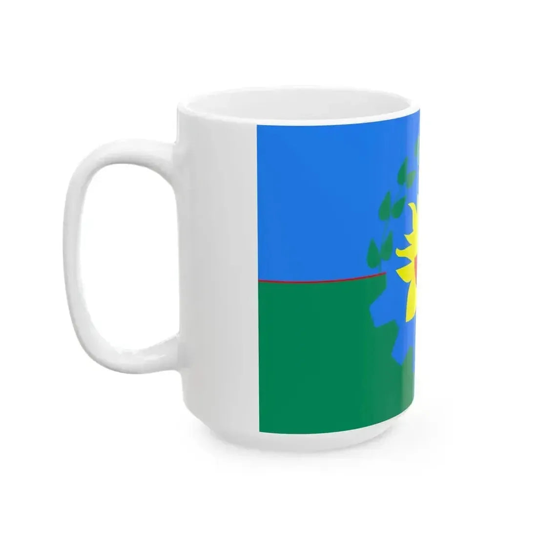 Bandera de la Provincia de Buenos Aires 3 (Argentina) White Coffee Mug - Go Mug Yourself