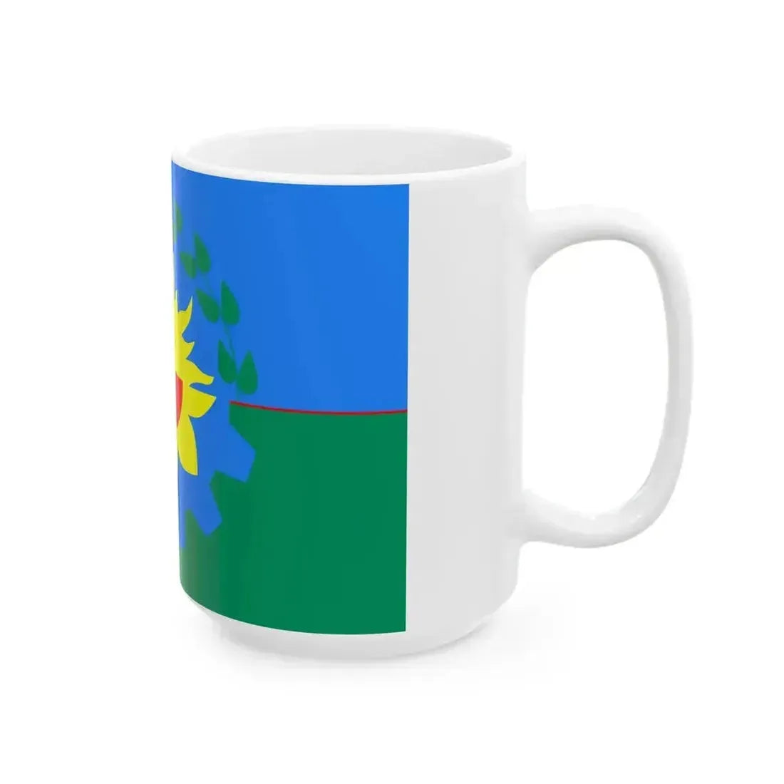 Bandera de la Provincia de Buenos Aires 3 (Argentina) White Coffee Mug - Go Mug Yourself
