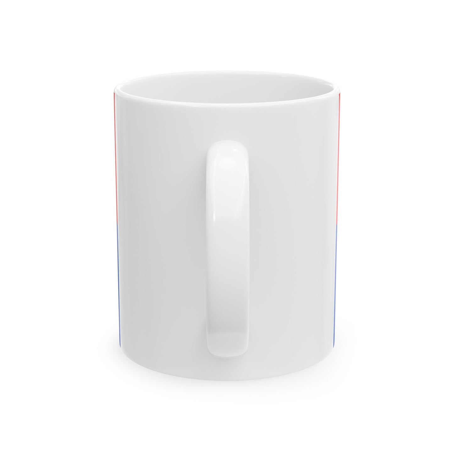 Bandera de la Provincia de Cartago (Costa Rica) White Coffee Mug-Go Mug Yourself