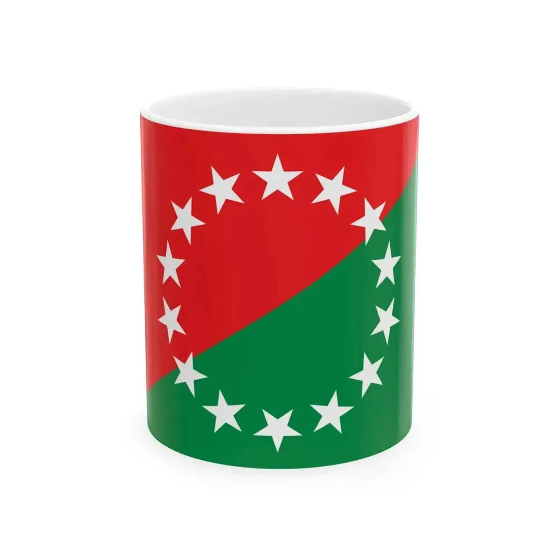 Bandera de la Provincia de Chiriqui (Panama) White Coffee Mug 11oz - Go Mug Yourself