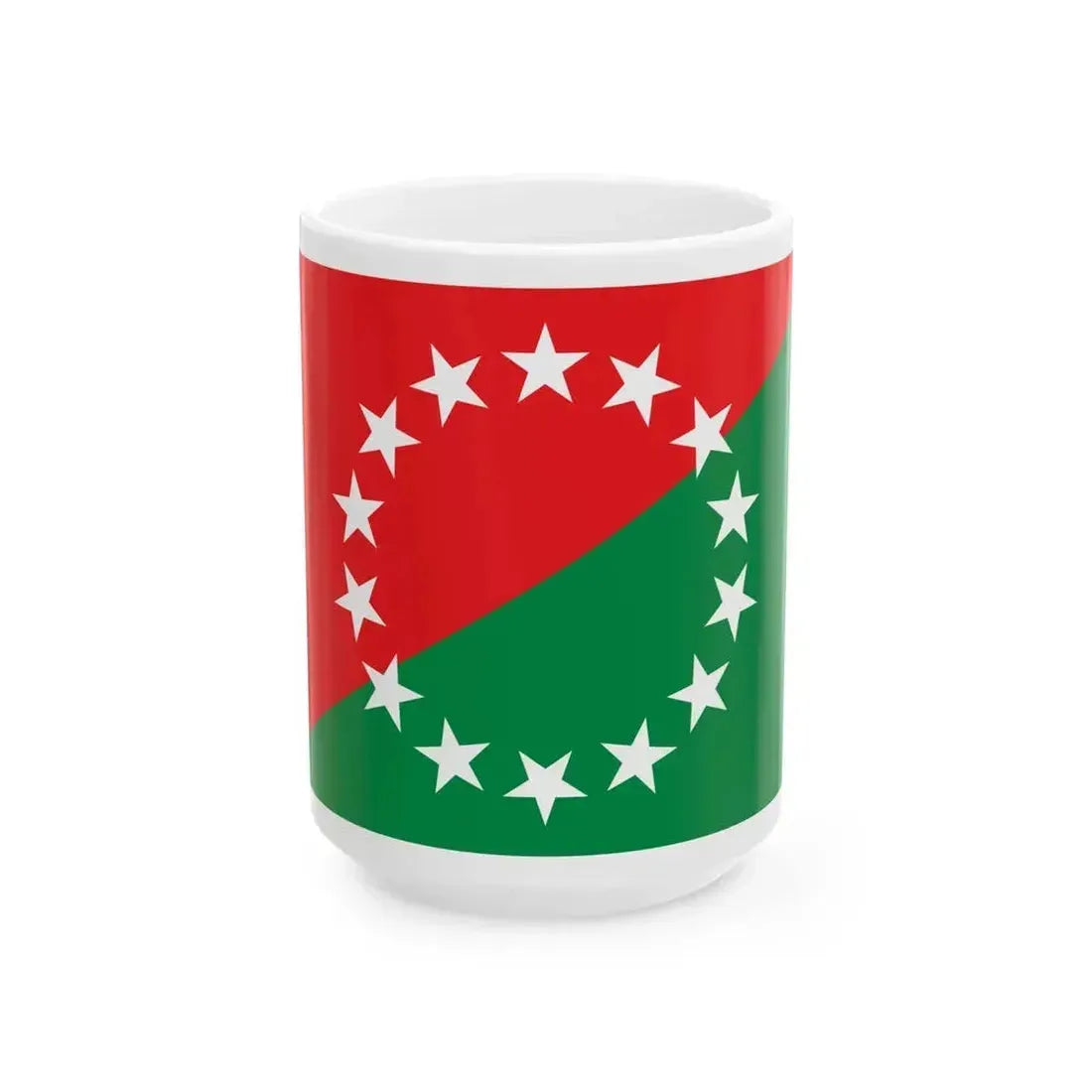 Bandera de la Provincia de Chiriqui (Panama) White Coffee Mug 15oz - Go Mug Yourself