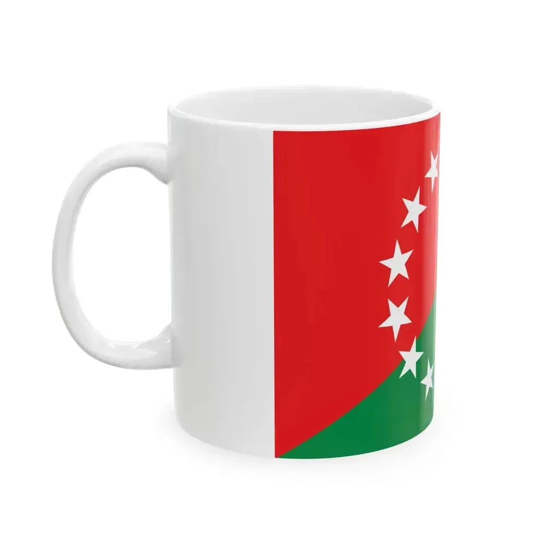 Bandera de la Provincia de Chiriqui (Panama) White Coffee Mug - Go Mug Yourself