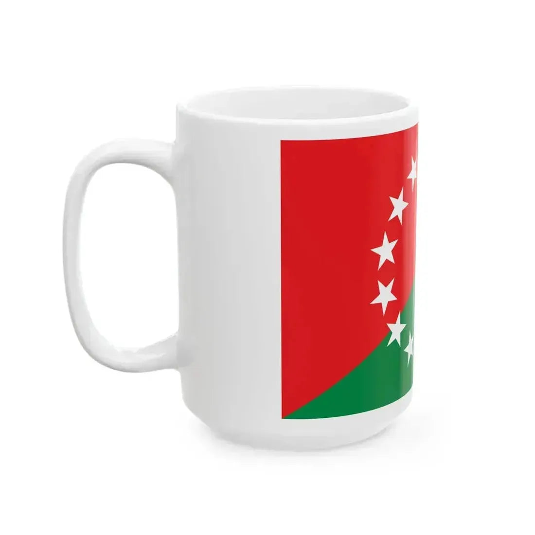 Bandera de la Provincia de Chiriqui (Panama) White Coffee Mug - Go Mug Yourself