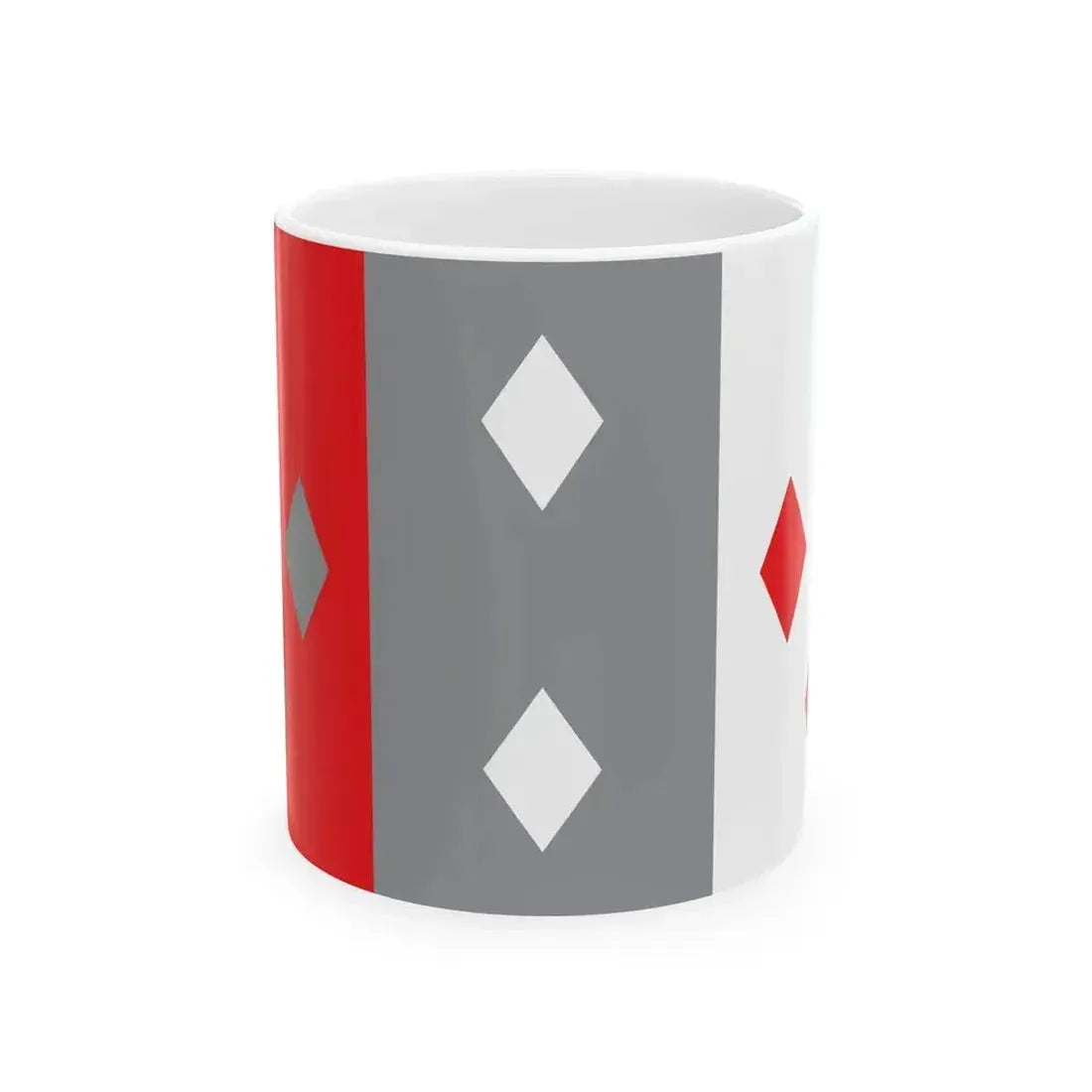 Bandera de la Provincia de Cocle (Panama) White Coffee Mug 11oz - Go Mug Yourself