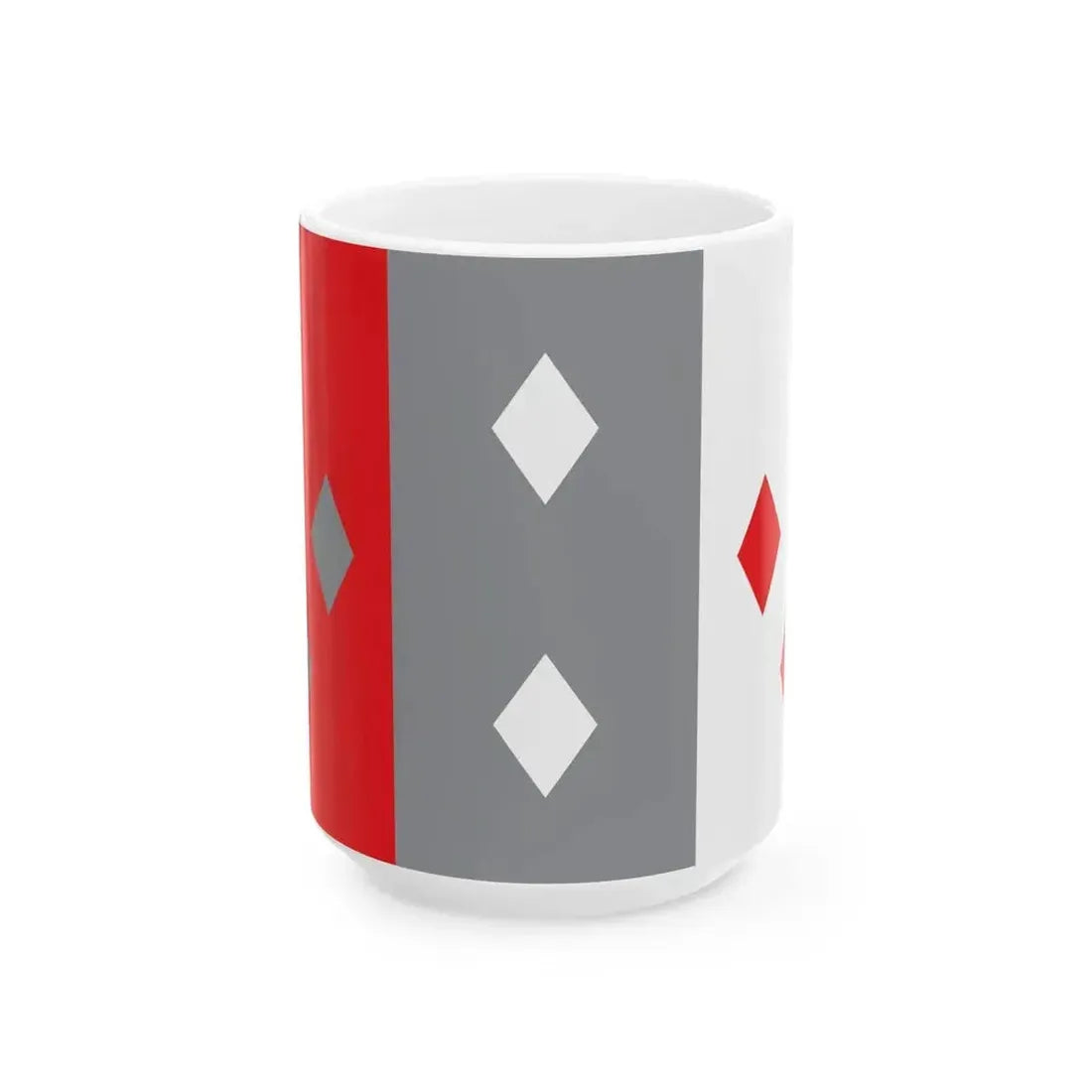 Bandera de la Provincia de Cocle (Panama) White Coffee Mug 15oz - Go Mug Yourself
