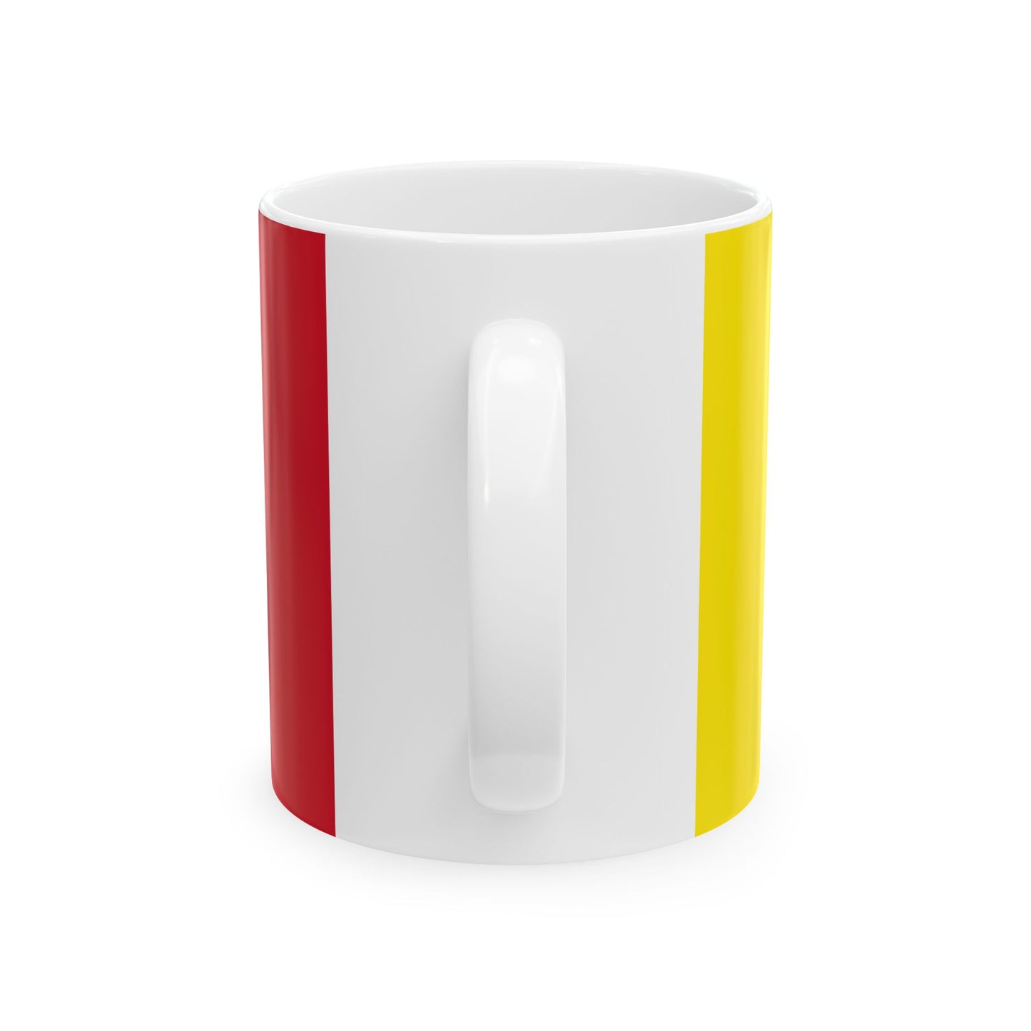 Bandera de la Provincia de Heredia (Costa Rica) White Coffee Mug-Go Mug Yourself