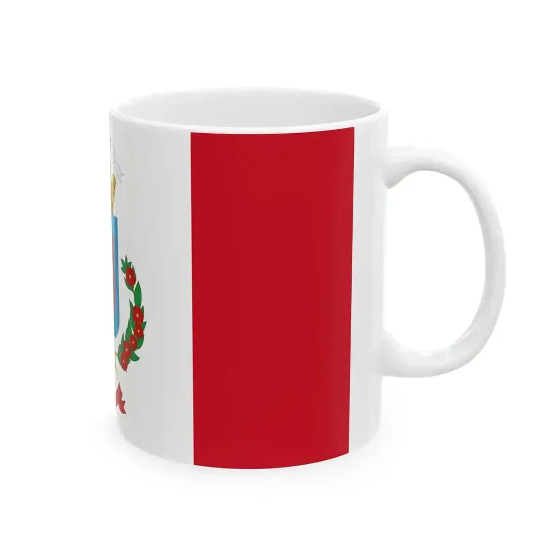 Bandera de la Provincia de Heredia (Costa Rica) White Coffee Mug - Go Mug Yourself