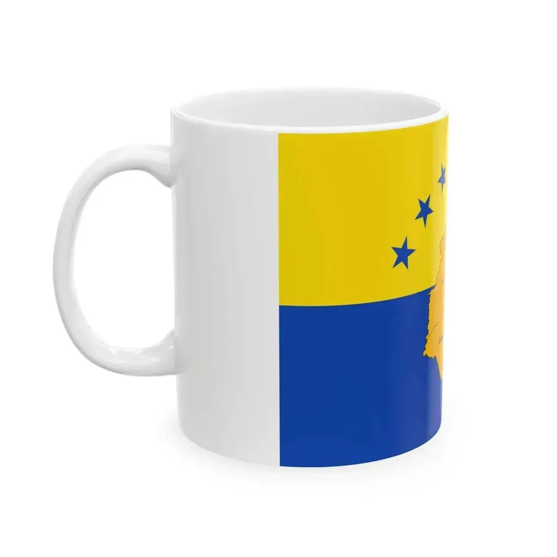 Bandera de la Provincia de Herrera (Panama) White Coffee Mug - Go Mug Yourself