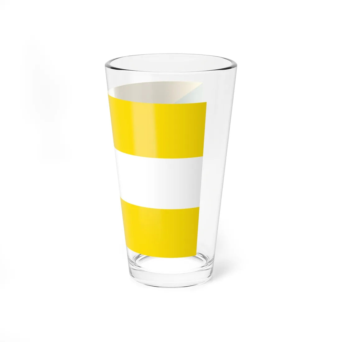 Bandera de la Provincia de Panama Oeste (Panama) Pint Glass 16oz - Go Mug Yourself