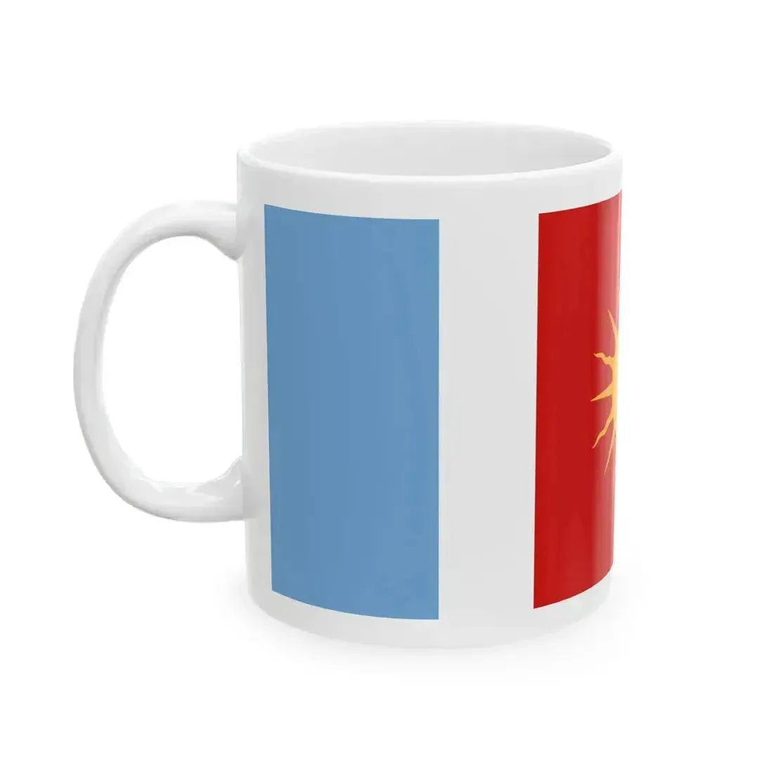 Bandera de la Provincia de Santiago del Estero (Argentina) White Coffee Mug - Go Mug Yourself