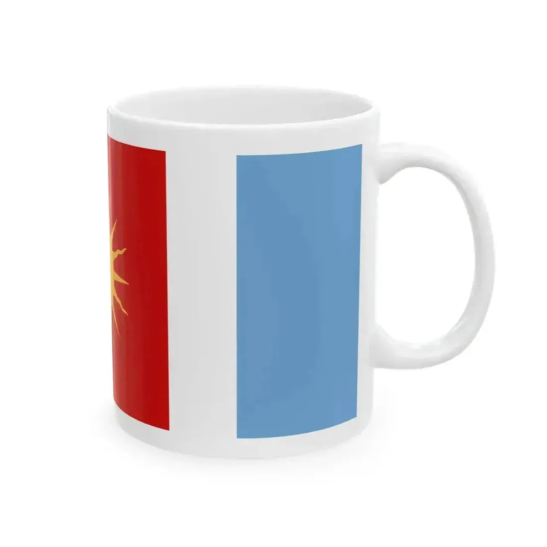 Bandera de la Provincia de Santiago del Estero (Argentina) White Coffee Mug - Go Mug Yourself
