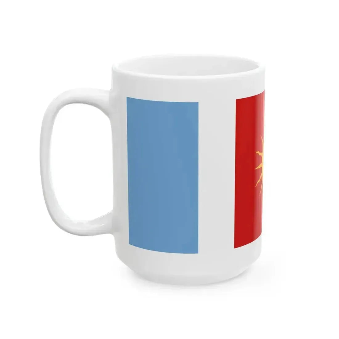 Bandera de la Provincia de Santiago del Estero (Argentina) White Coffee Mug - Go Mug Yourself