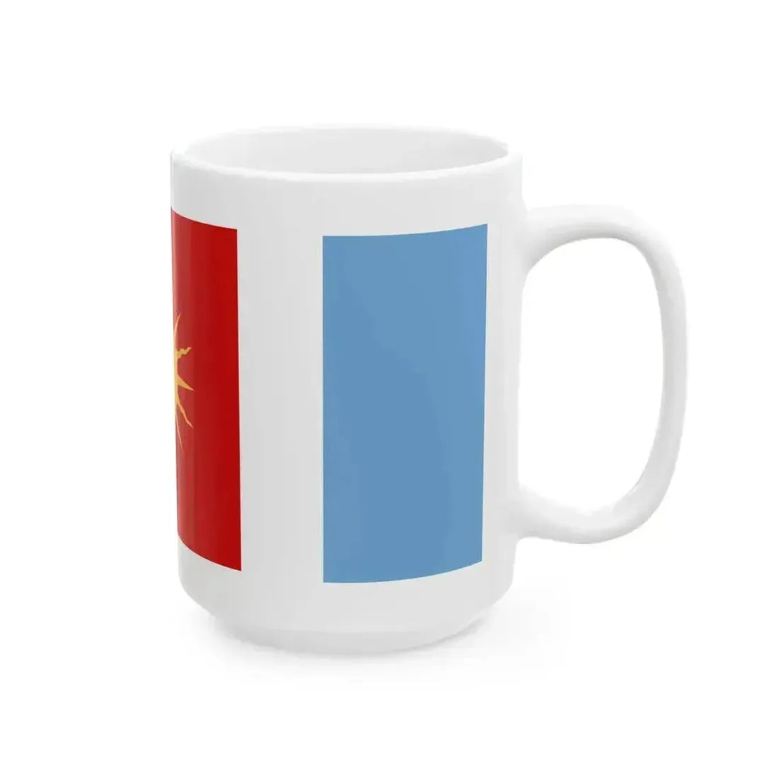 Bandera de la Provincia de Santiago del Estero (Argentina) White Coffee Mug - Go Mug Yourself