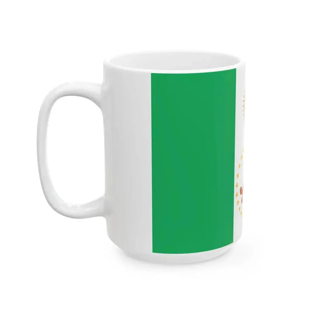 Bandera de la Provincia del Chaco (Argentina) White Coffee Mug - Go Mug Yourself