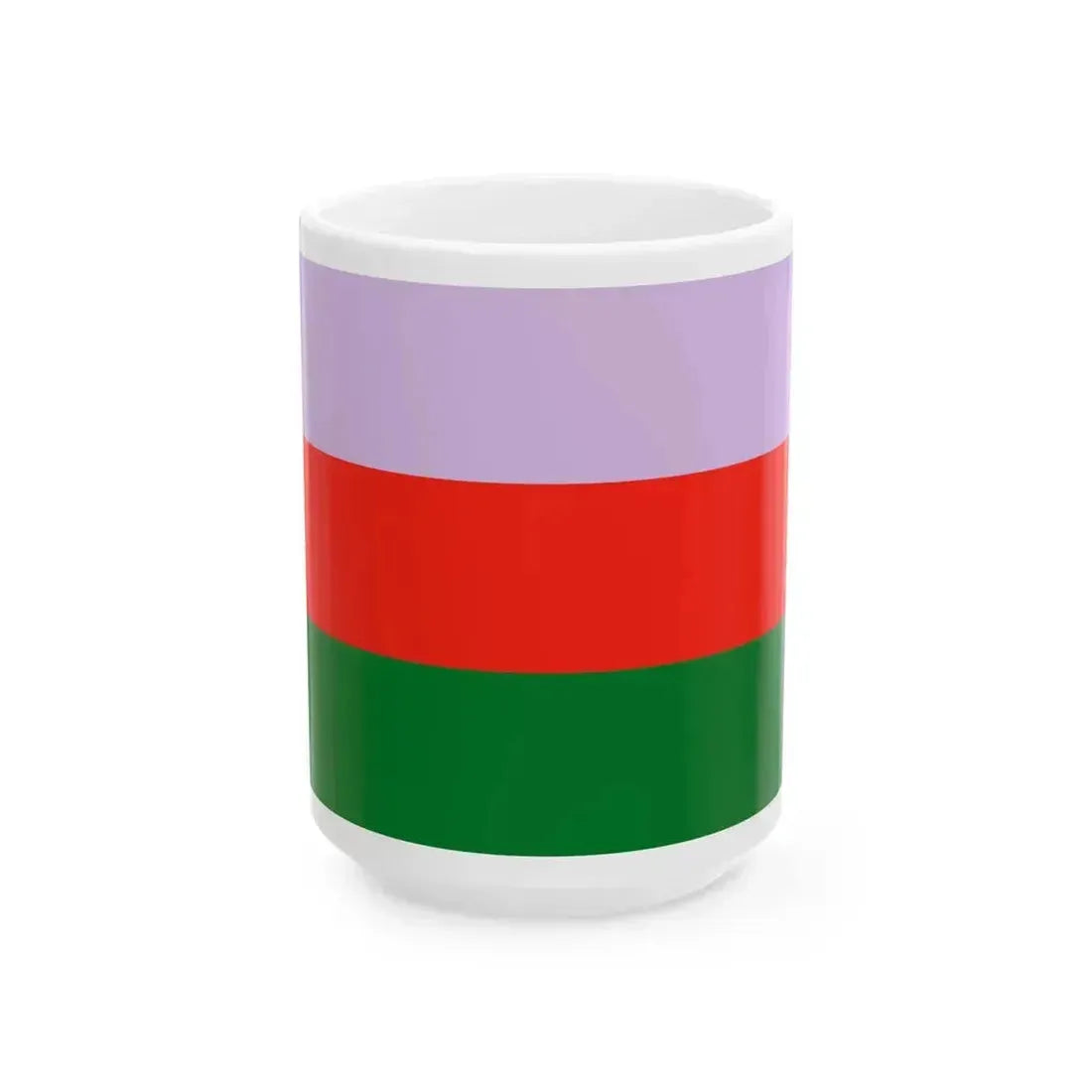 Bandera de la provincia Vaca Diez (Bolivia) White Coffee Mug 15oz - Go Mug Yourself