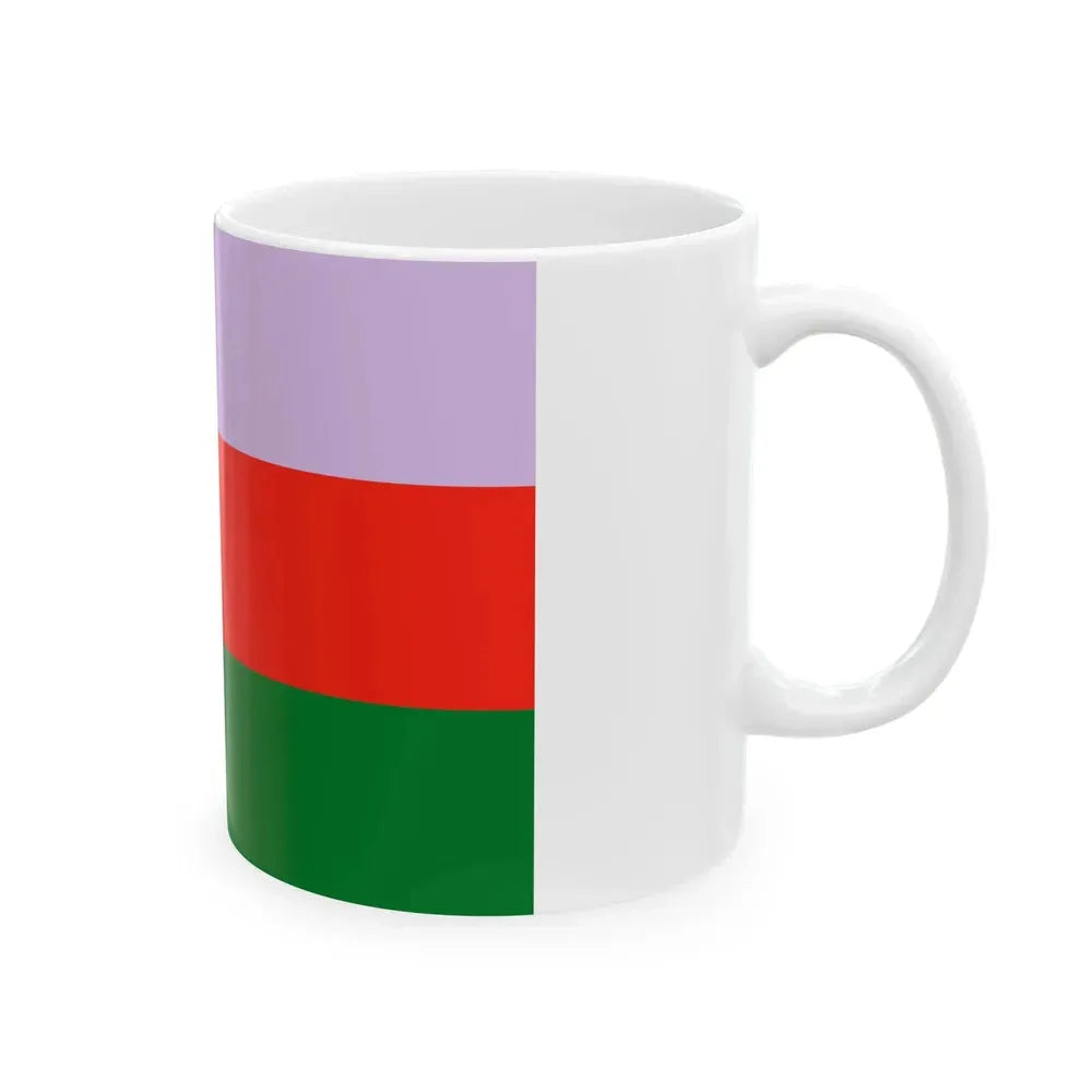 Bandera de la provincia Vaca Diez (Bolivia) White Coffee Mug - Go Mug Yourself