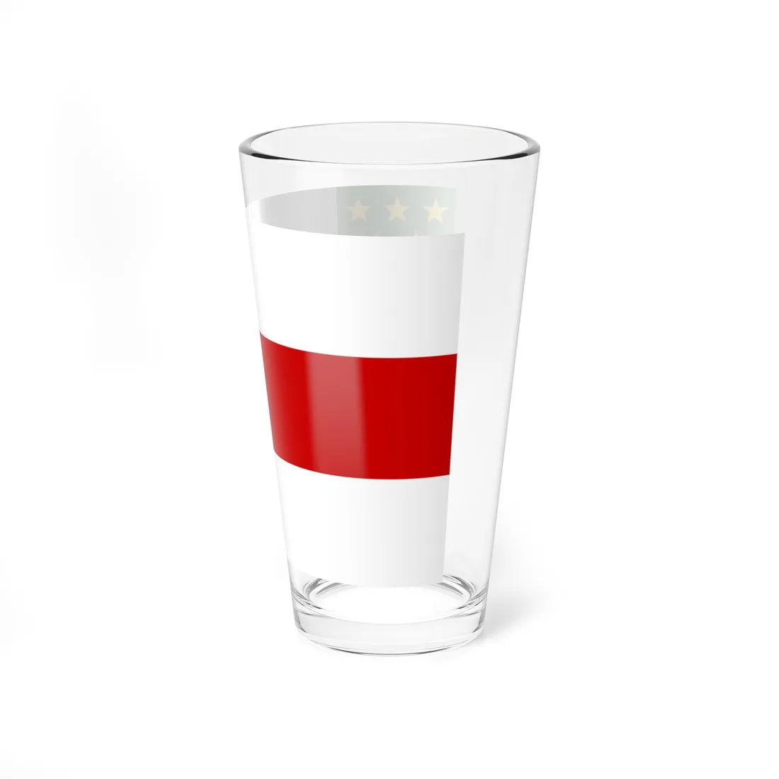 Bandera de la region de Piura (Peru) Pint Glass 16oz - Go Mug Yourself