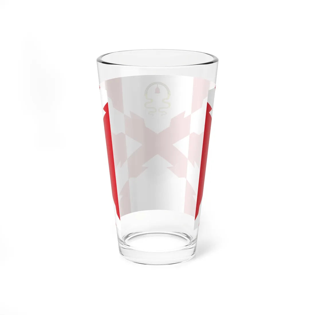 Bandera de la Sociedad de Patriotas (Peru) Pint Glass 16oz - Go Mug Yourself