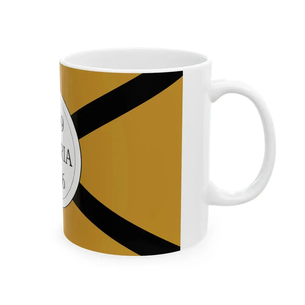 Bandera de Liberia Costa Rica (Costa Rica) White Coffee Mug - Go Mug Yourself