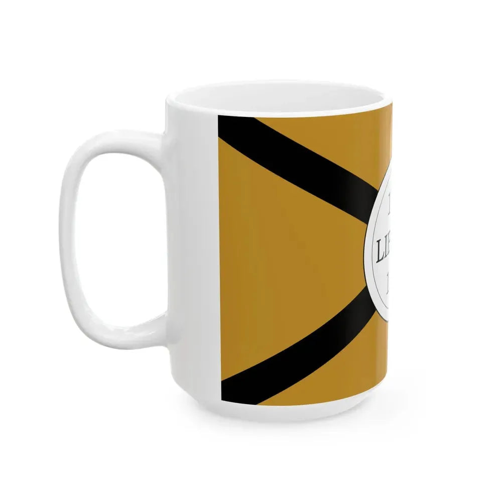 Bandera de Liberia Costa Rica (Costa Rica) White Coffee Mug - Go Mug Yourself