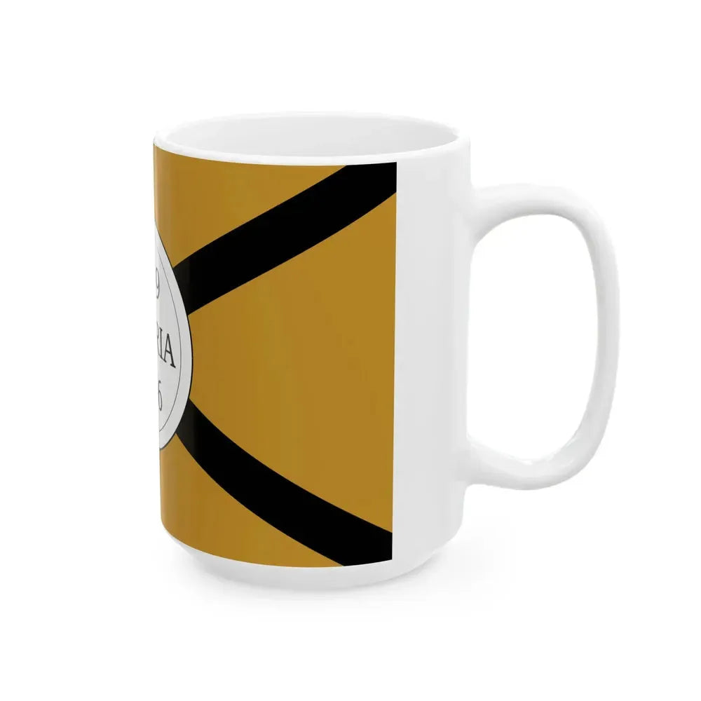 Bandera de Liberia Costa Rica (Costa Rica) White Coffee Mug - Go Mug Yourself