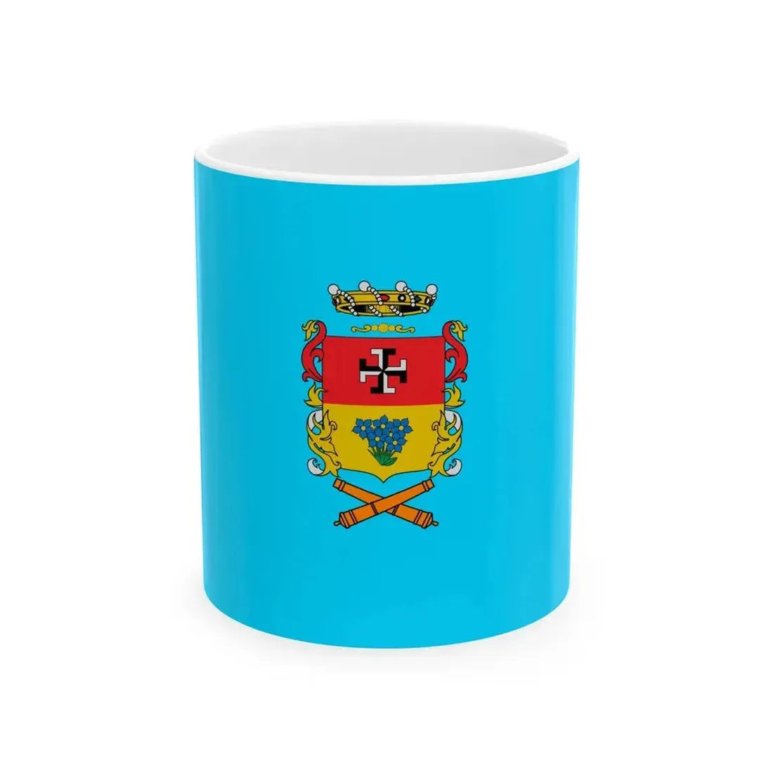 Bandera de Linares Chile (Chile) White Coffee Mug 11oz - Go Mug Yourself