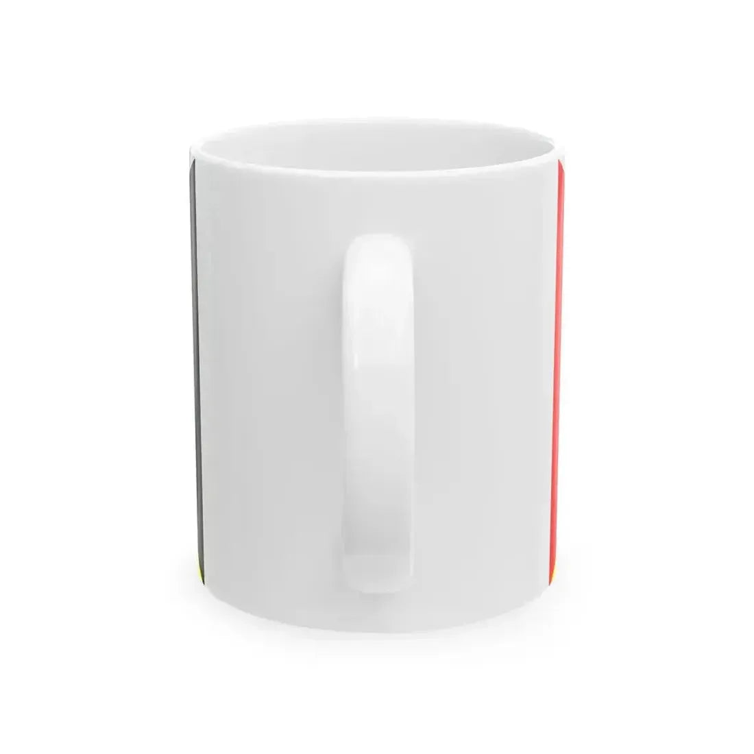 Bandera de los Pueblos Guatemala circle (Guatemala) White Coffee Mug - Go Mug Yourself