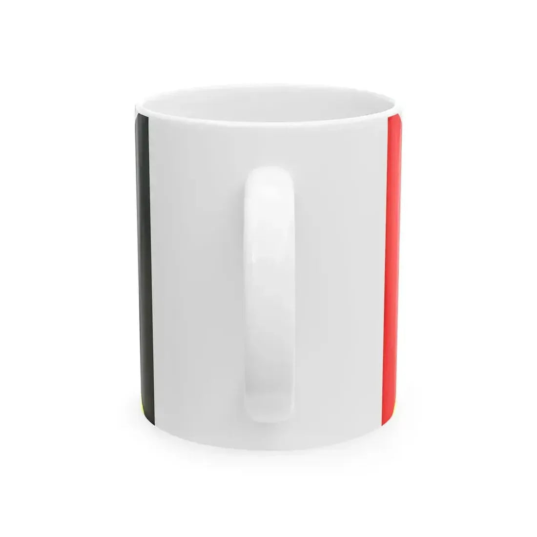Bandera de los Pueblos Guatemala square (Guatemala) White Coffee Mug - Go Mug Yourself