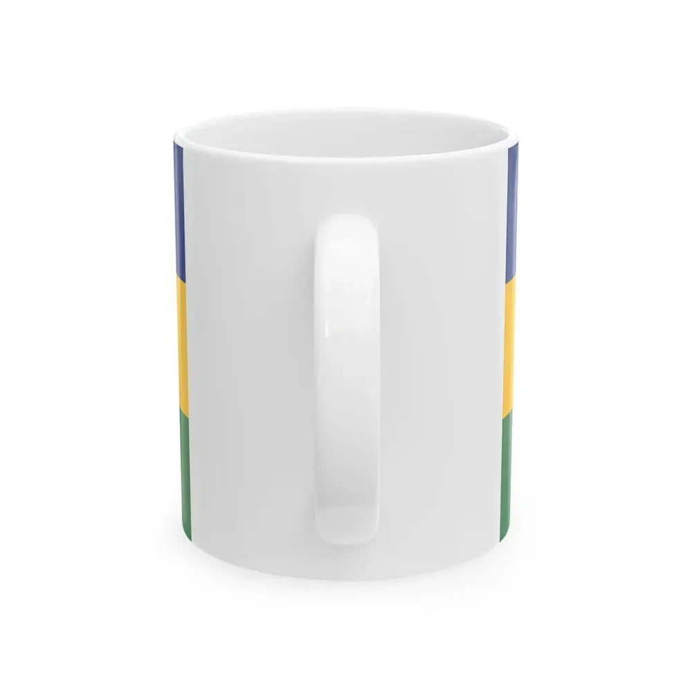 Bandera de Matina Costa Rica (Costa Rica) White Coffee Mug - Go Mug Yourself