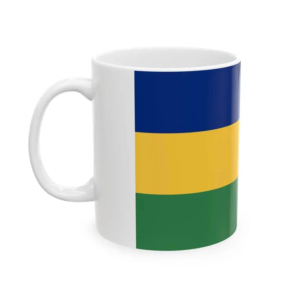 Bandera de Matina Costa Rica (Costa Rica) White Coffee Mug - Go Mug Yourself