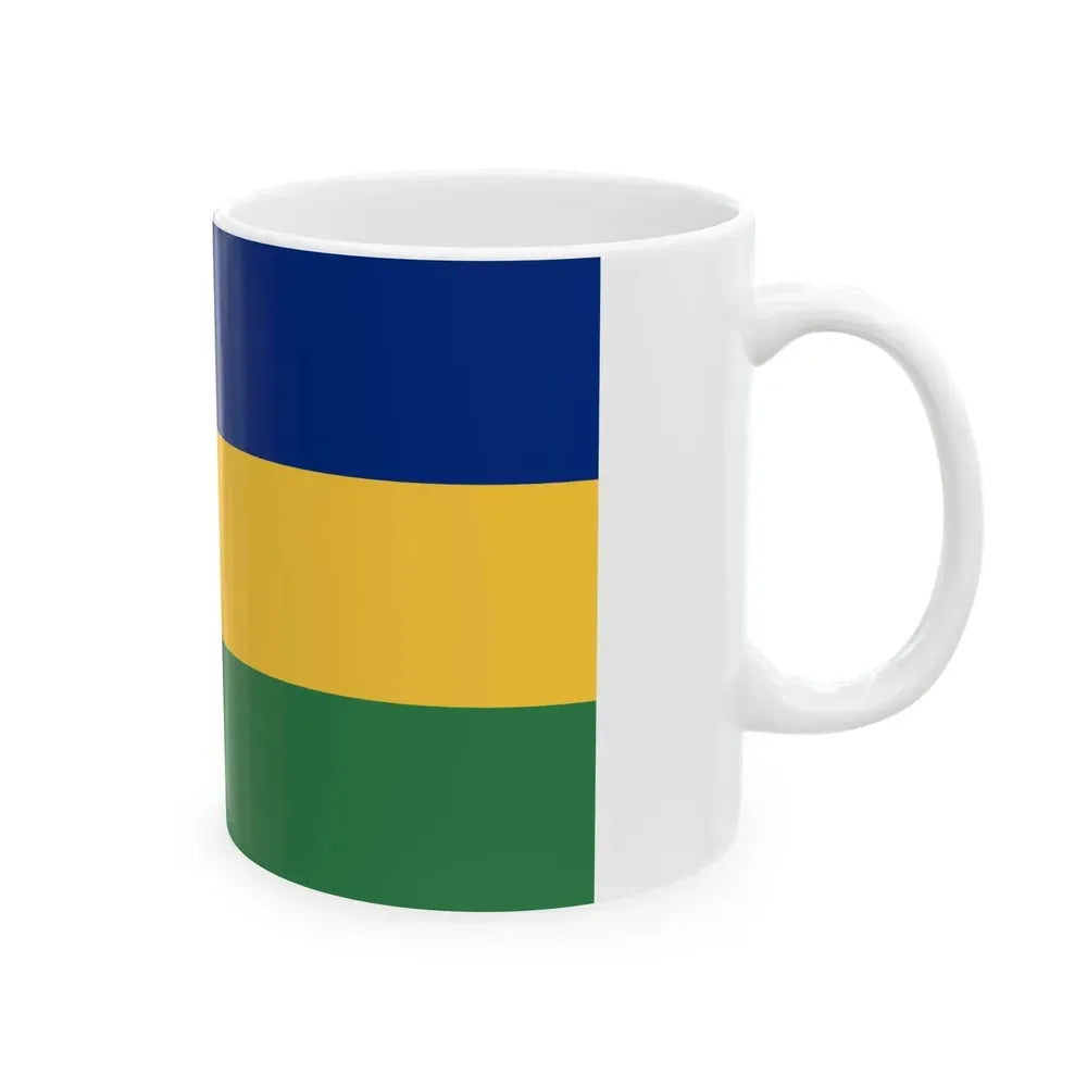 Bandera de Matina Costa Rica (Costa Rica) White Coffee Mug - Go Mug Yourself